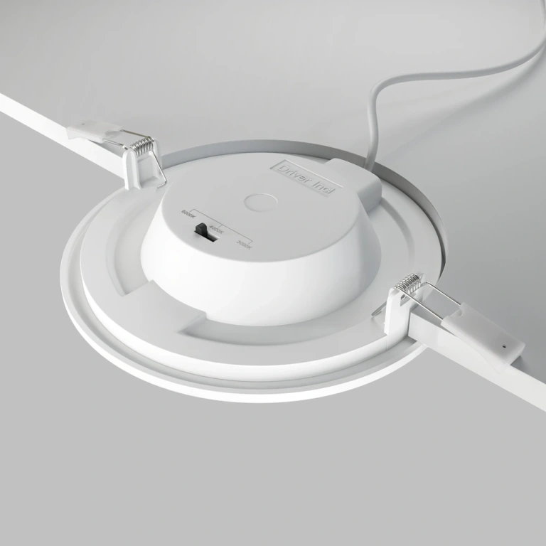 Луна Stockton, white, maytoni, led 12w, 3000 - 6000k, 1000lm, dl016-6-l12w