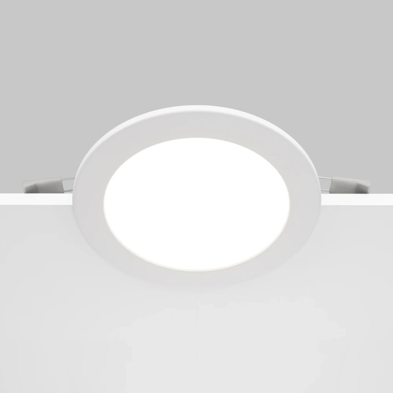 Луна Stockton, white, maytoni, led 12w, 3000 - 6000k, 1000lm, dl016-6-l12w