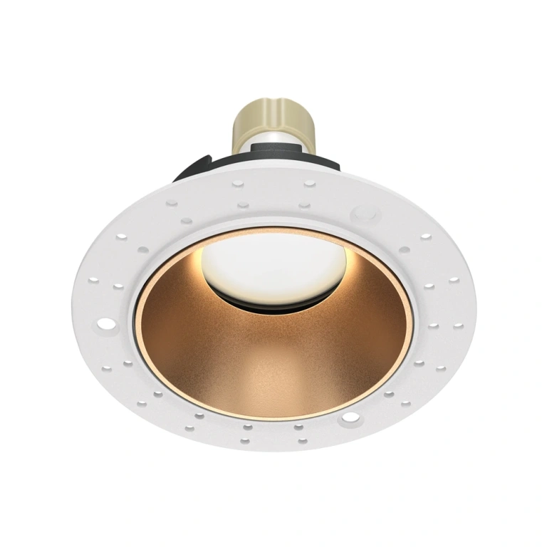 Луна Share, white and matte gold, maytoni, 1xgu10, dl051-u-2wmg