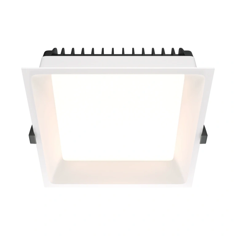 Луна Okno, white, maytoni, led 24w, 3000k, 1800lm, dl054-24w3k-w