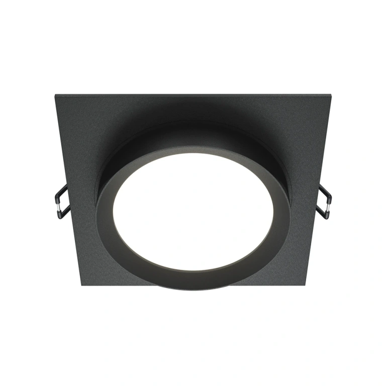 Луна Hoop, black, maytoni, 1xgx53, dl086-gx53-sq-b