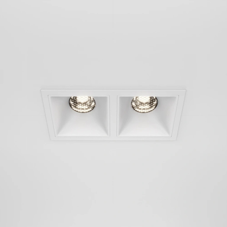 Луна Alfa LED, white, maytoni, led 20w, 4000k, 1100lm, dl043-02-10w4k-sq-w