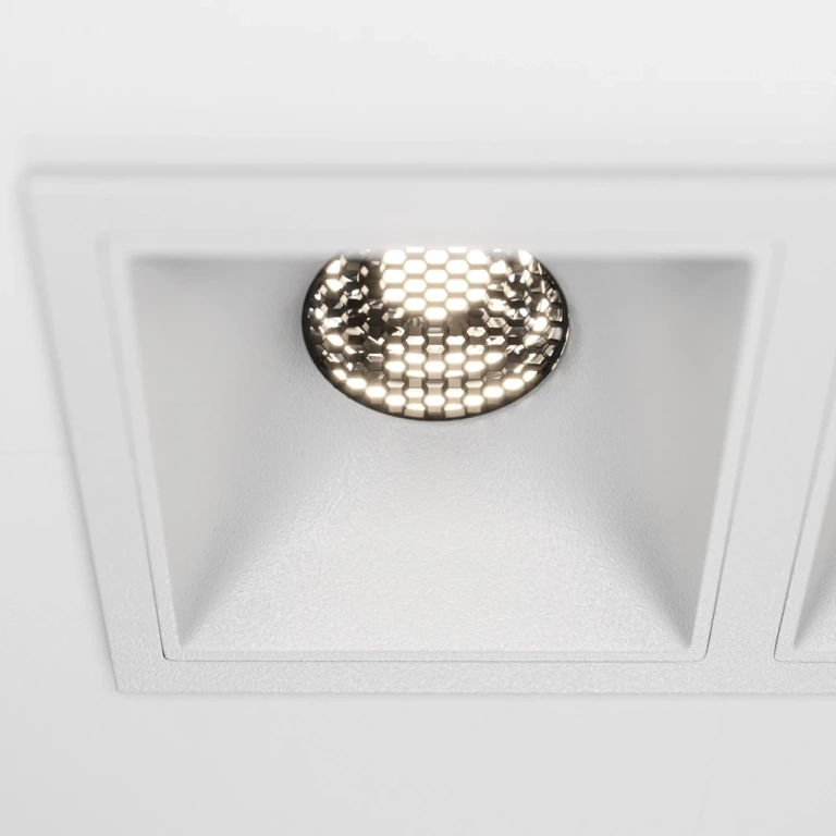 Луна Alfa LED, white, maytoni, led 20w, 4000k, 1100lm, dl043-02-10w4k-sq-w