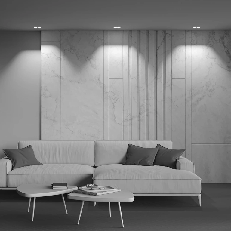 Луна Alfa LED, white, maytoni, led 20w, 3000k, 1000lm, dl043-02-10w3k-d-sq-w