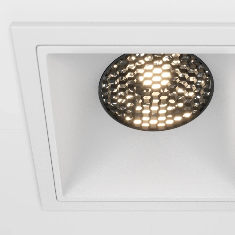 Луна Alfa LED, white, maytoni, led 15w, 4000k, 1250lm, dl043-01-15w4k-d-sq-w