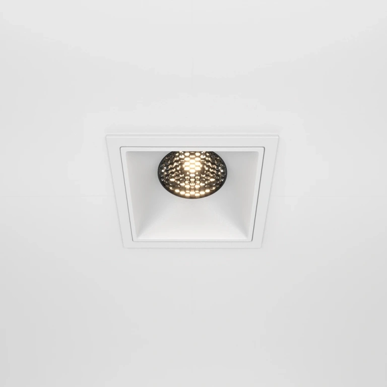 Луна Alfa LED, white, maytoni, led 15w, 3000k, 1150lm, dl043-01-15w3k-sq-w