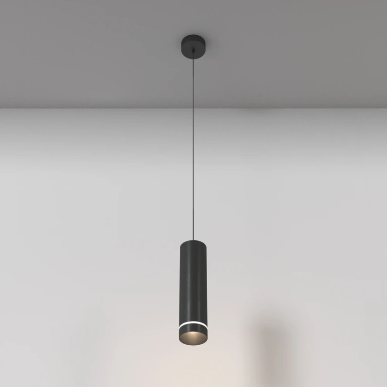 Пендел Orlo, black, maytoni, led 12w, 4000k, 560lm, p085pl-12w4k-b
