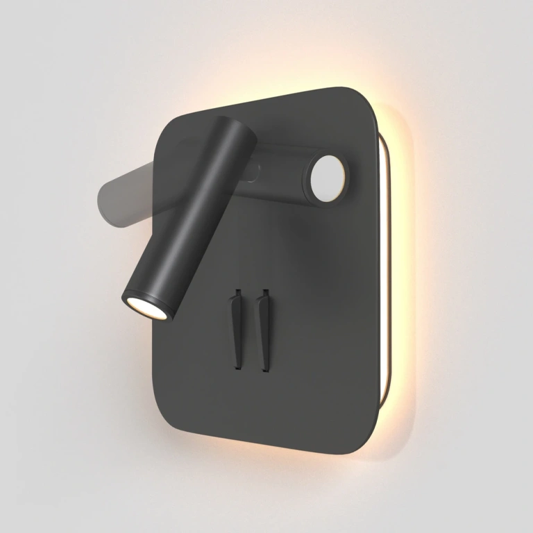 Аплик Ios 176, black, maytoni, led 10w, 3000k, 550lm, c175-wl-01-6w-b