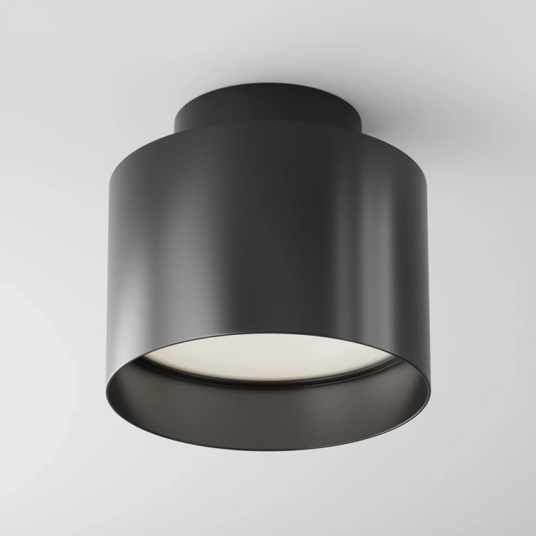 Луна за външен монтаж Planet, black, maytoni, led 12w, 4000k, 500lm, c009cw-l12b4k