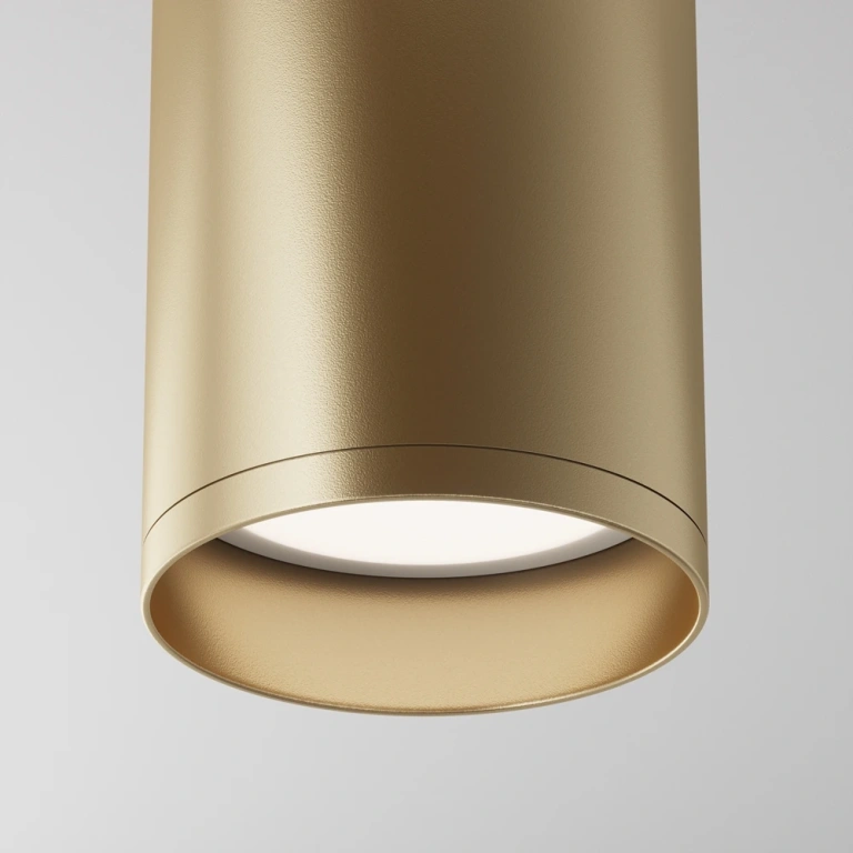 Луна за външен монтаж Focus, matte gold, maytoni, 1xGU10, c010cl-01mg