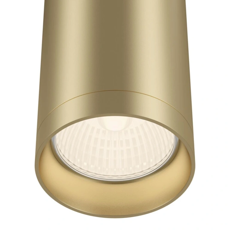 Луна за външен монтаж Focus, matte gold, maytoni, 1xGU10, c010cl-01mg