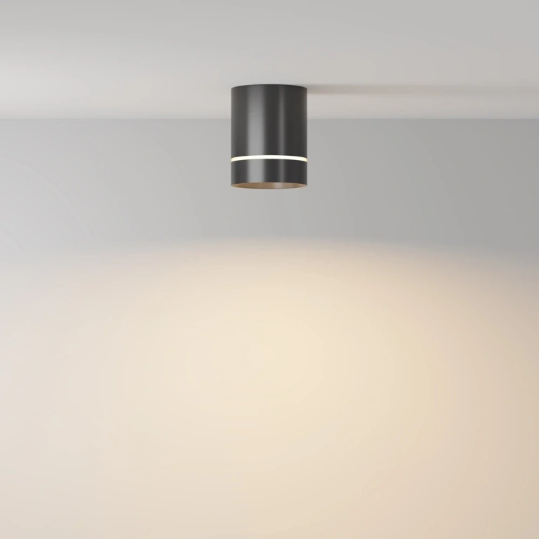 Луна за външен монтаж Orlo, black, maytoni, led 9w, 3000k, 250lm, c085cl-9w3k-b