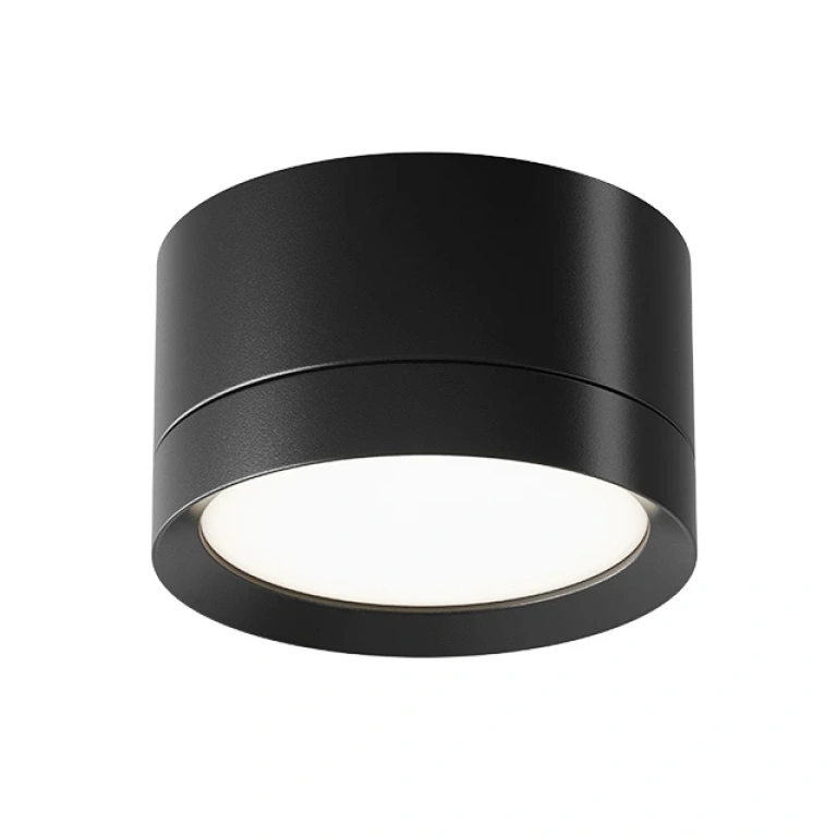 Луна за външен монтаж Hoop, black, maytoni, 1xgx53, c086cl-gx53-srd-b