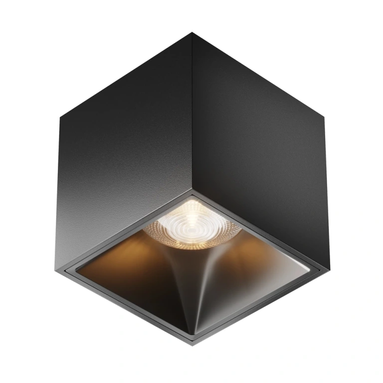 Луна за външен монтаж Alfa LED, black, maytoni, led 12w, 3000k, 840lm, c065cl-l12b3k-d