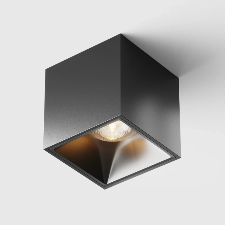 Луна за външен монтаж Alfa LED, black, maytoni, led 12w, 3000k, 840lm, c065cl-l12b3k-d