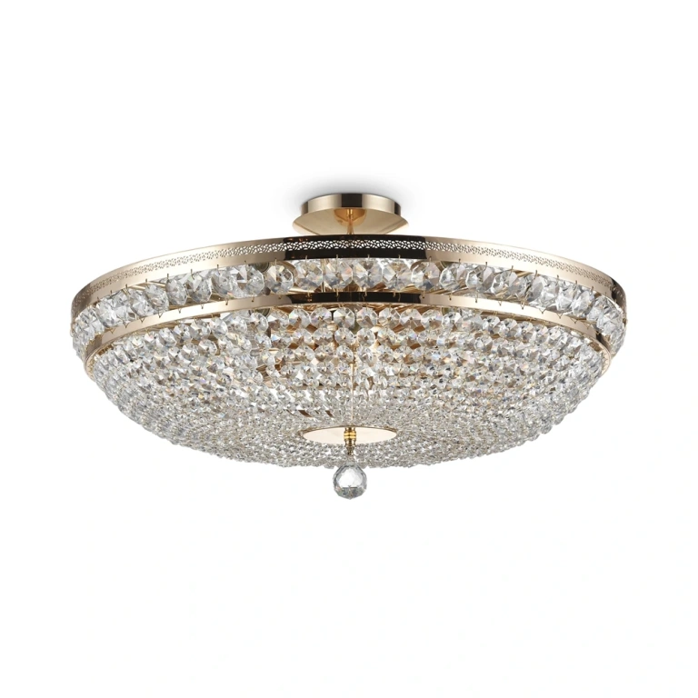Полилей Ottilia, gold, maytoni, 12xE14, dia700-cl-12-g
