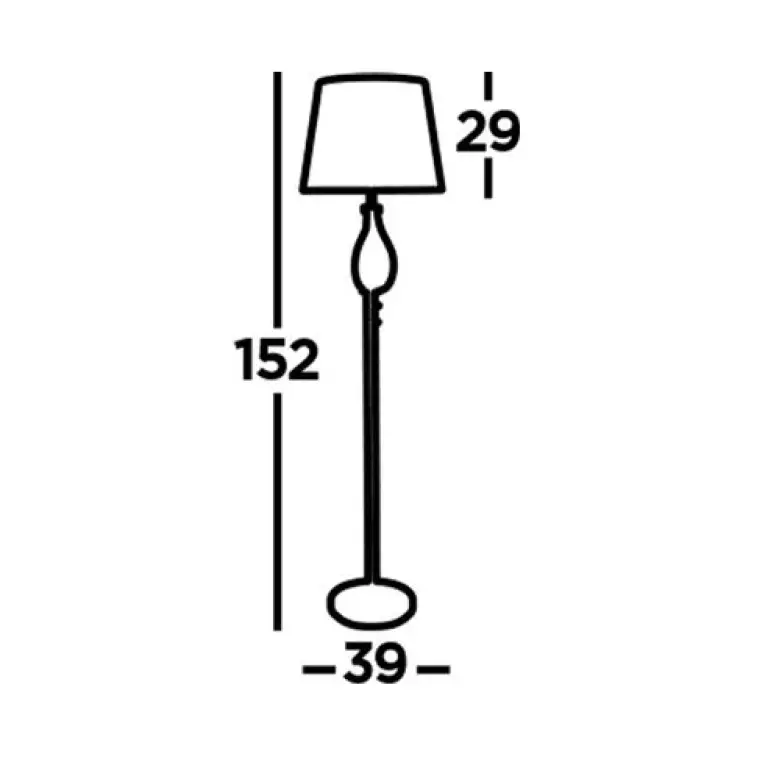 Лампион vegas, античен месинг, searchlight, 1xe27+led 6w, 3500k, 205lm, eu7485ab