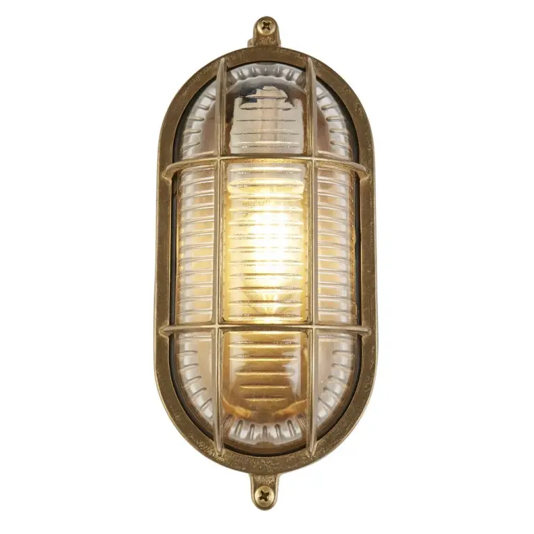 Градински плафон bulkhead, античен месинг, searchlight, 1xe27, 20361pb