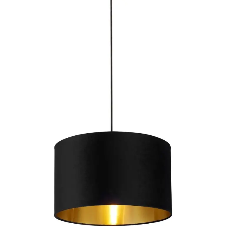 абажур drum shade, черен, searchlight, 31040bk
