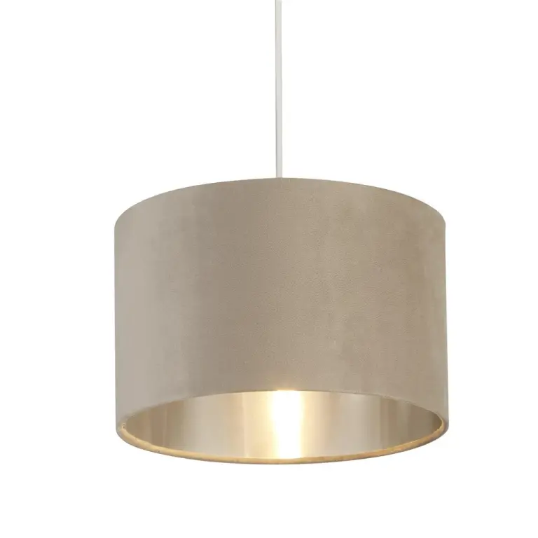 абажур drum shade, кафяв, searchlight, 21027ta
