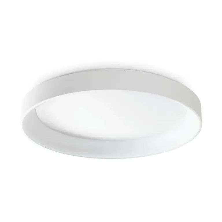 плафон ZIGGY PL D080 BIANCO, white/satin opal, ideal lux, led 62w, 3000k, 4320lm, 317908