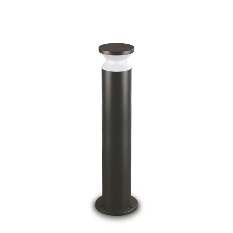 градински стълб torre pt1 h80 nero, black. ideal lux, 1xE27, 321639