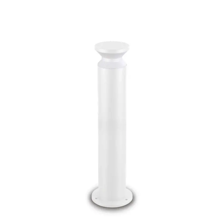 градински стълб torre pt1 h80 bianco, white, ideal lux, 1xE27, 321875