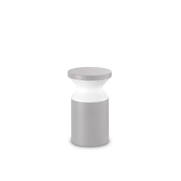 градински стълб torre pt1 h22 grigio, grey, ideal lux, 1xE27, 321950