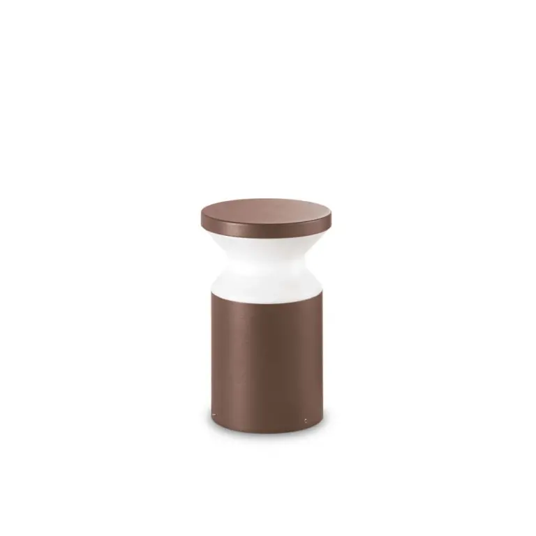 градински стълб torre pt1 h22 coffee, coffee, ideal lux, 1xE27, 321981