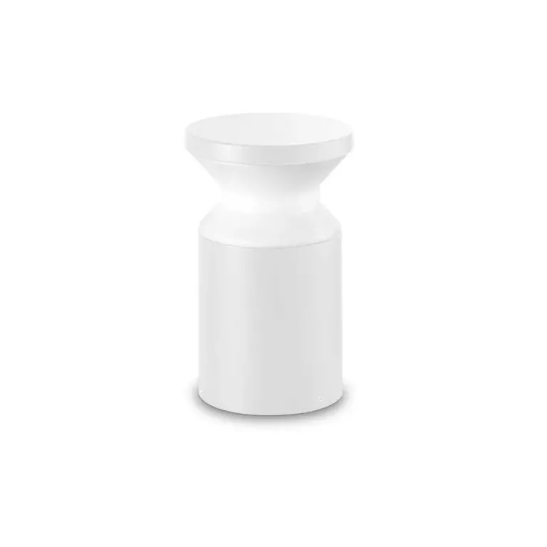 градински стълб torre pt1 h22 bianco, white, ideal lux, 1xE27, 318714