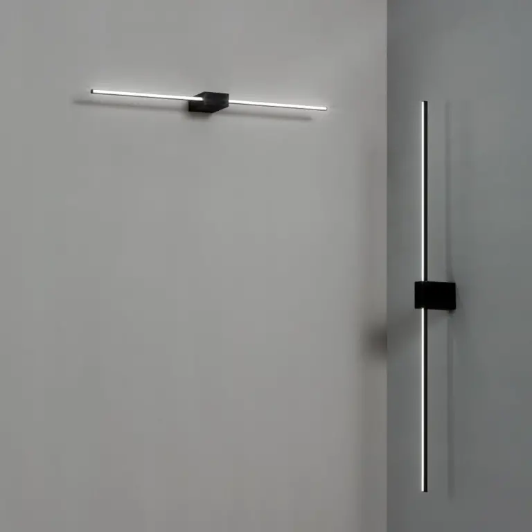 Аплик THEO AP D115 NERO, black, ideal lux, led 20,5w, 3000k, 1250lm, 311784