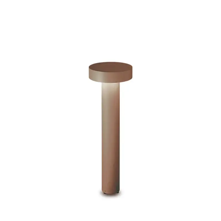 Градински стълб tesla pt4 h60 coffee, coffee, ideal lux, 4xG9, 316048