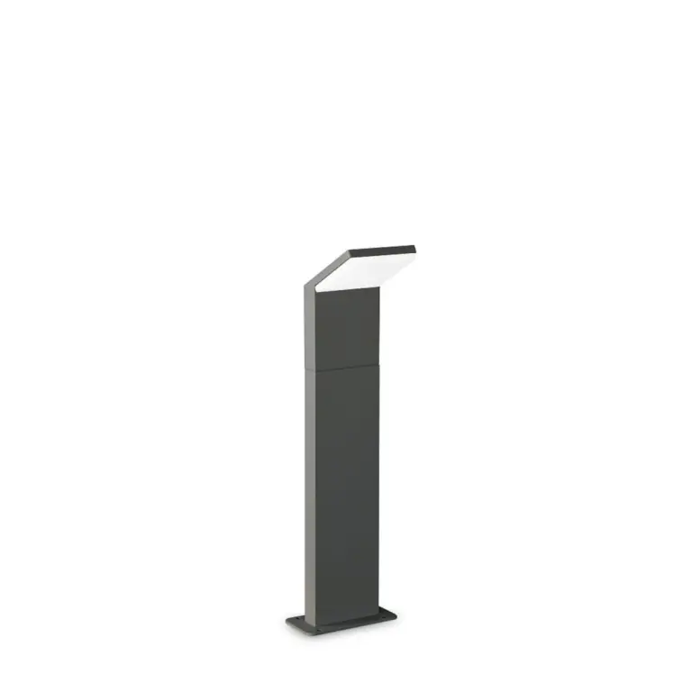 градински стълб style pt h050 antracite 3000k, anthracite, ideal lux, led 9w, 3000k, 1050lm, 322612