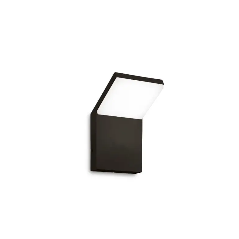 градински аплик STYLE AP NERO 3000K, black, ideal lux, led 9w, 3000k, 1050lm, 322636