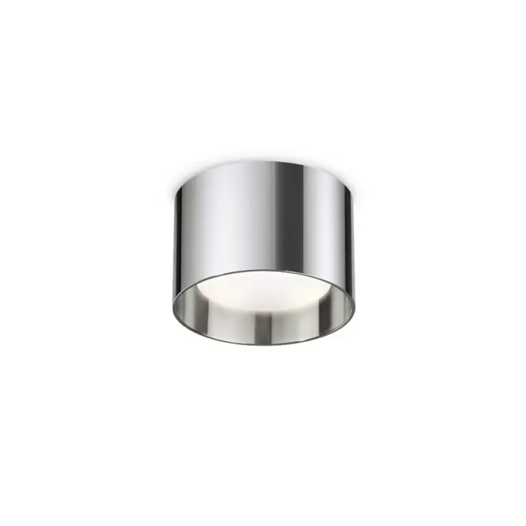 луна SPIKE PL1 ROUND CROMO, chrome, ideal lux, 1xGX53x15w, 3000k, 910lm, 310886
