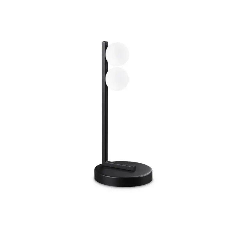 настолна лампа PING PONG TL2 NERO, black, ideal lux, led 6w, 3000k, 500lm, 313320