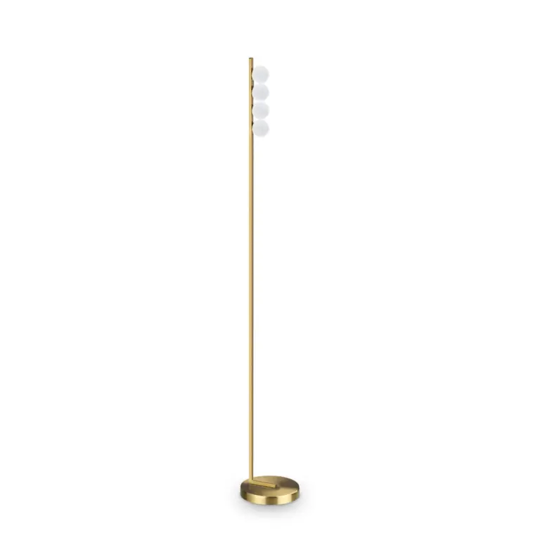 лампион PING PONG PT4 OTTONE, brushed brass, ideal lux, led 11w, 3000k, 1000lm, 328324