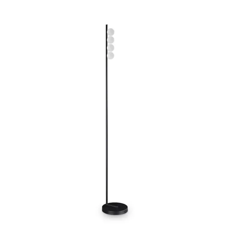 лампон PING PONG PT4 NERO, black, ideal lux, led 11w, 3000k, 1000lm, 313313