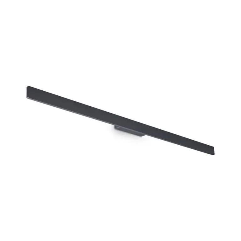 аплик linea ap d144 antracite, anthracite, ideal lux, led 23w, 3000k, 2600lm, 313504