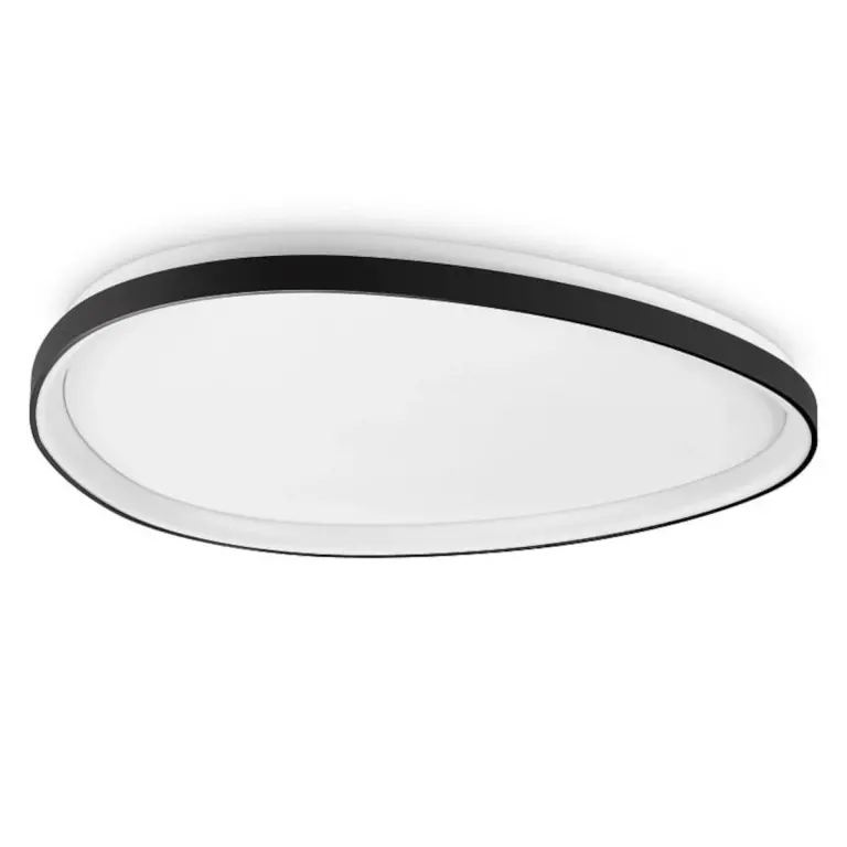 плафон GEMINI PL D081 ON-OFF NERO, black, ideal lux, led 41w, 3000k, 5600lm, 328089