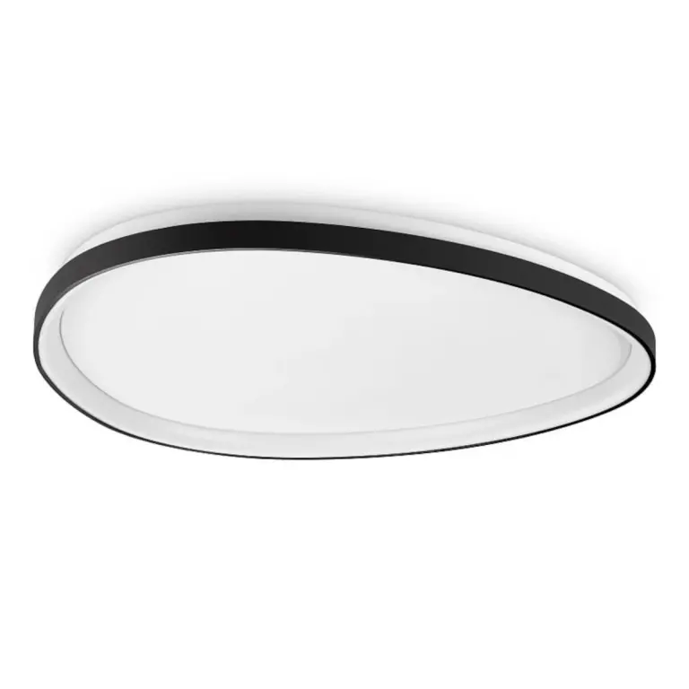 Плафон GEMINI PL D081 DALI/PUSH NERO, black, ideal lux, led 41w, 3000k, 5600lm, 328980