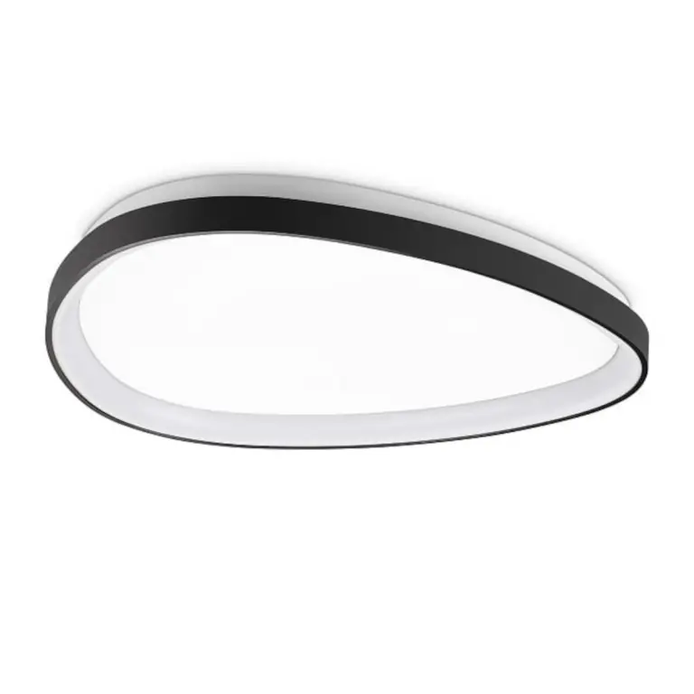 Плафон GEMINI PL D061 ON-OFF NERO, black, ideal lux, led 27w, 3000k, 3650lm, 328058