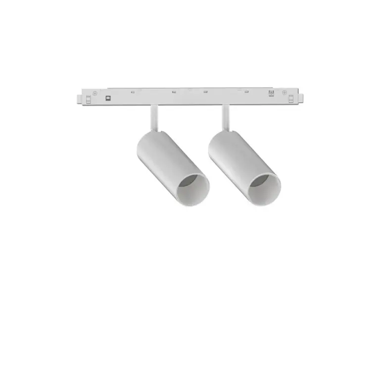 спот за шина ego track double white, on-off, ideal lux, led 24w, 3000k, 2400lm, 282961