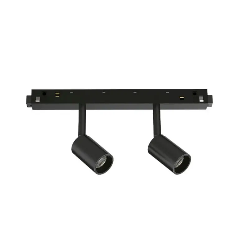 Спот за шина ego track double black, ideal lux, led 5w, 4000k, 430lm, 321714