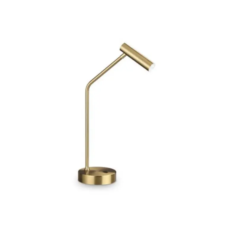 Настолна лампа EASY TL OTTONE, brushed brass, ideal lux, led 3.5w, 3000k, 230lm, 295541