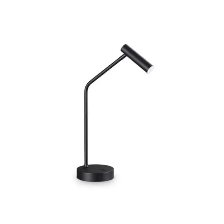 настолна лампа EASY TL NERO , black, ideal lux, led 3.5w, 3000k, 230lm, 295534