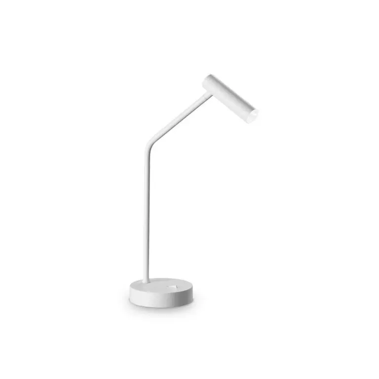 настолна лампа EASY TL BIANCO , white, ideal lux, led 3.5w, 3000k, 230lm, 295510