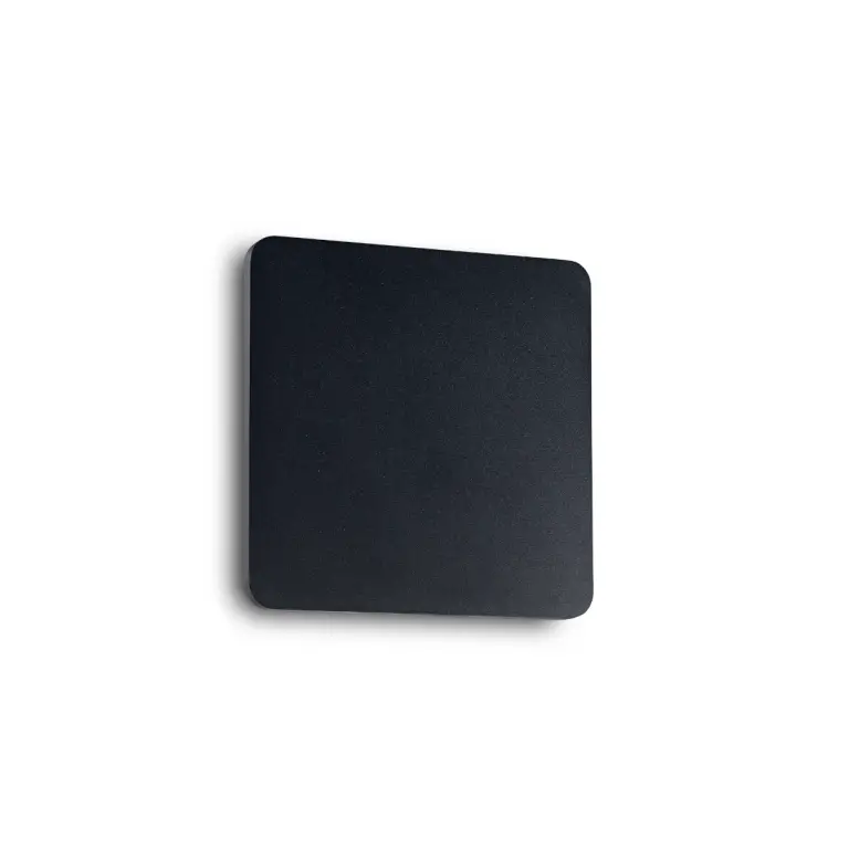 Аплик cover, черен, led 9.5w, 3000k, 830lm, idael lux, 195766