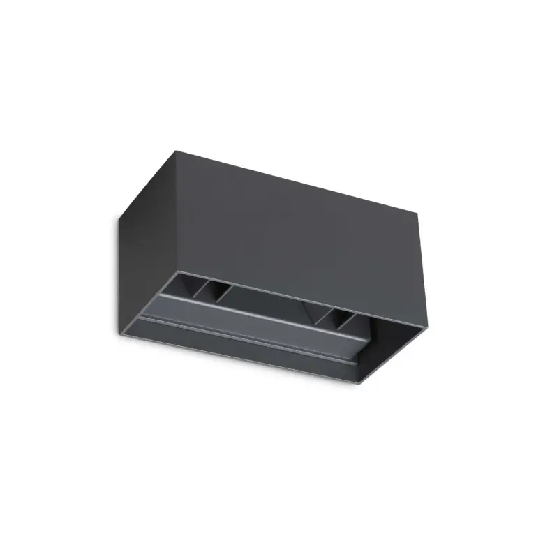 аплик atom ap d20 antracite, anthracite, ideal lux, led 23w, 3000k, 2100lm, 313412