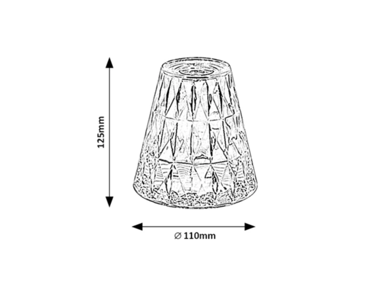 76004 Siggy, настолна лампа LED 2W, H 12.5cm